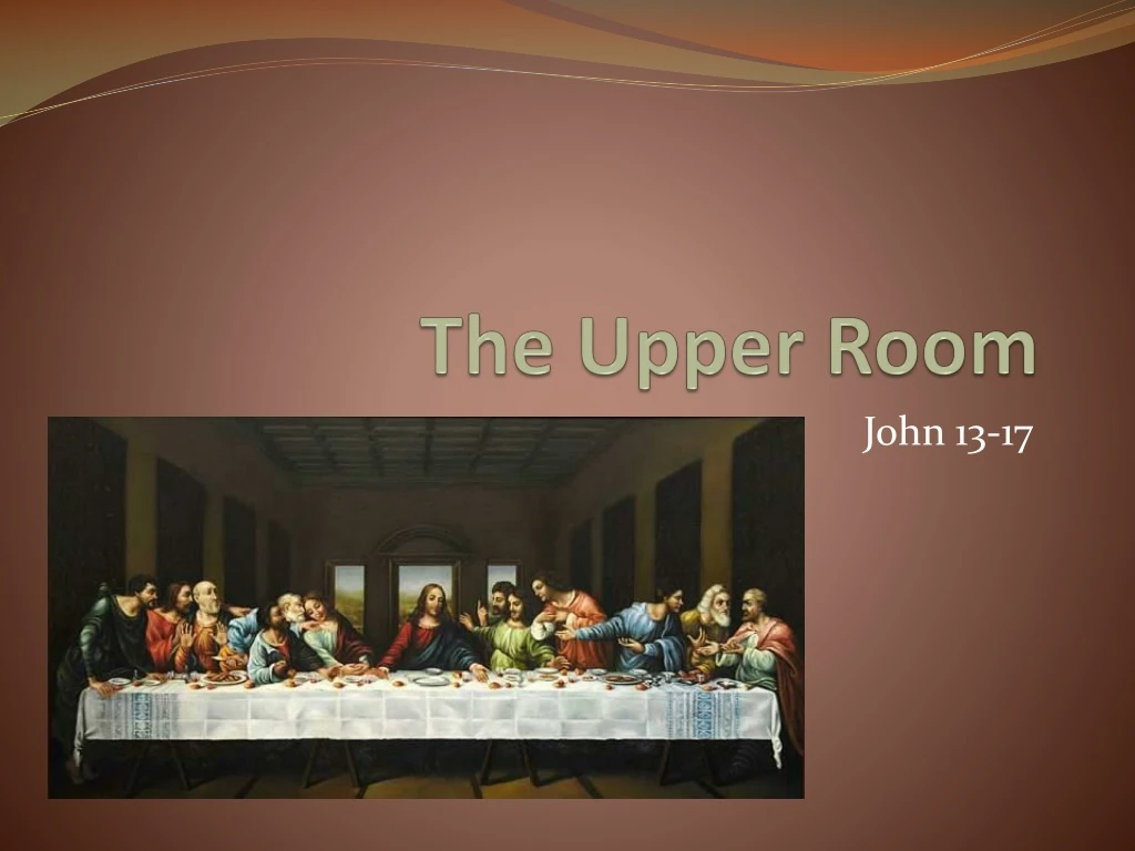 the upper room