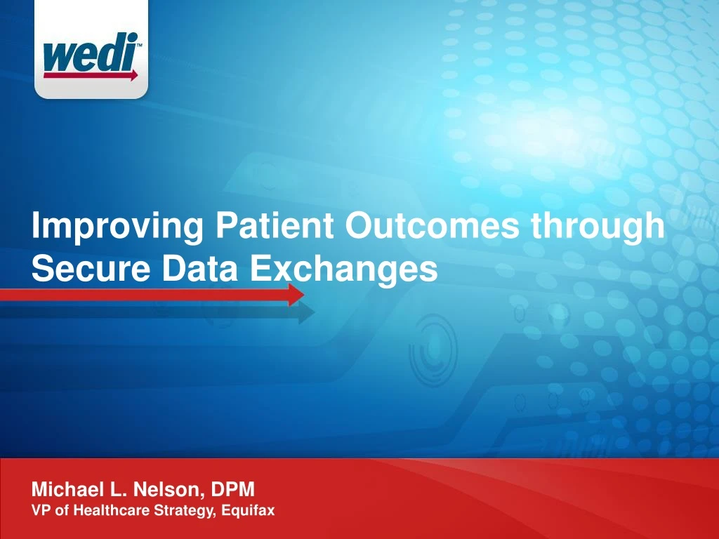 improving patient outcomes through secure data