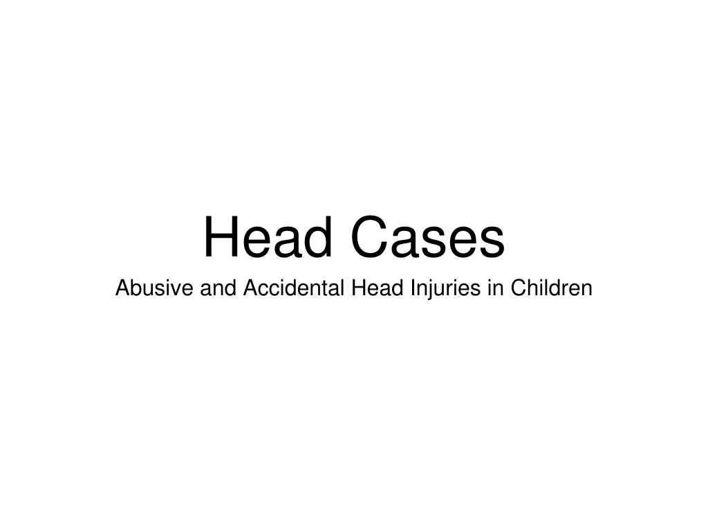 head cases