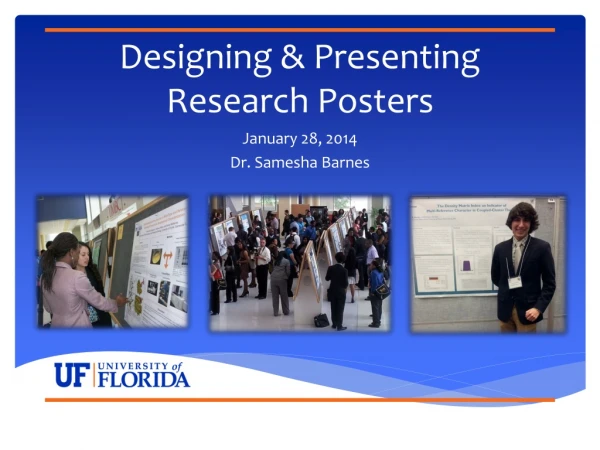 Designing &amp; Presenting Research Posters