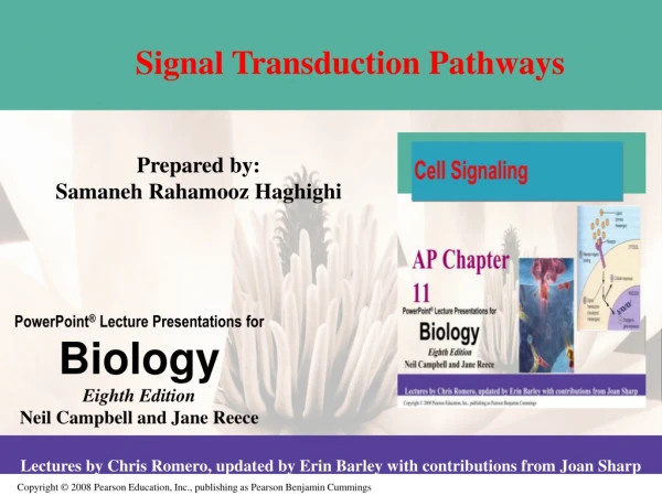 Signal Transduction Pathways
