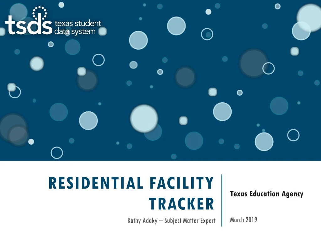 residential facility tracker