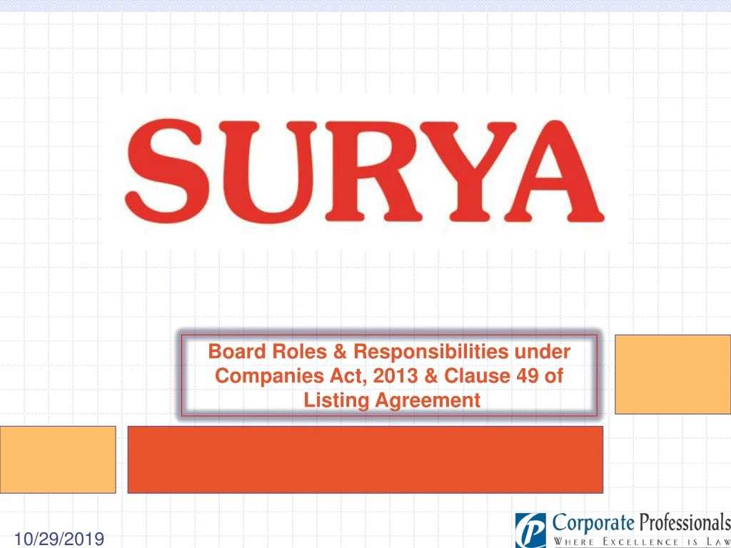 board roles responsibilities under companies