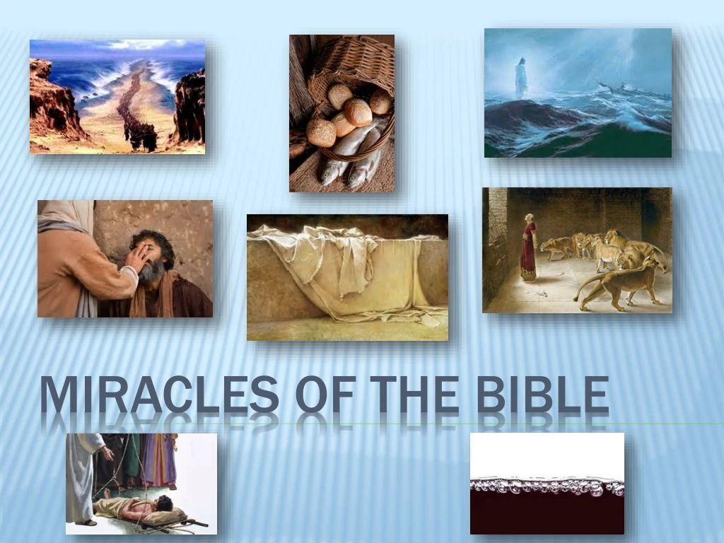 miracles of the bible