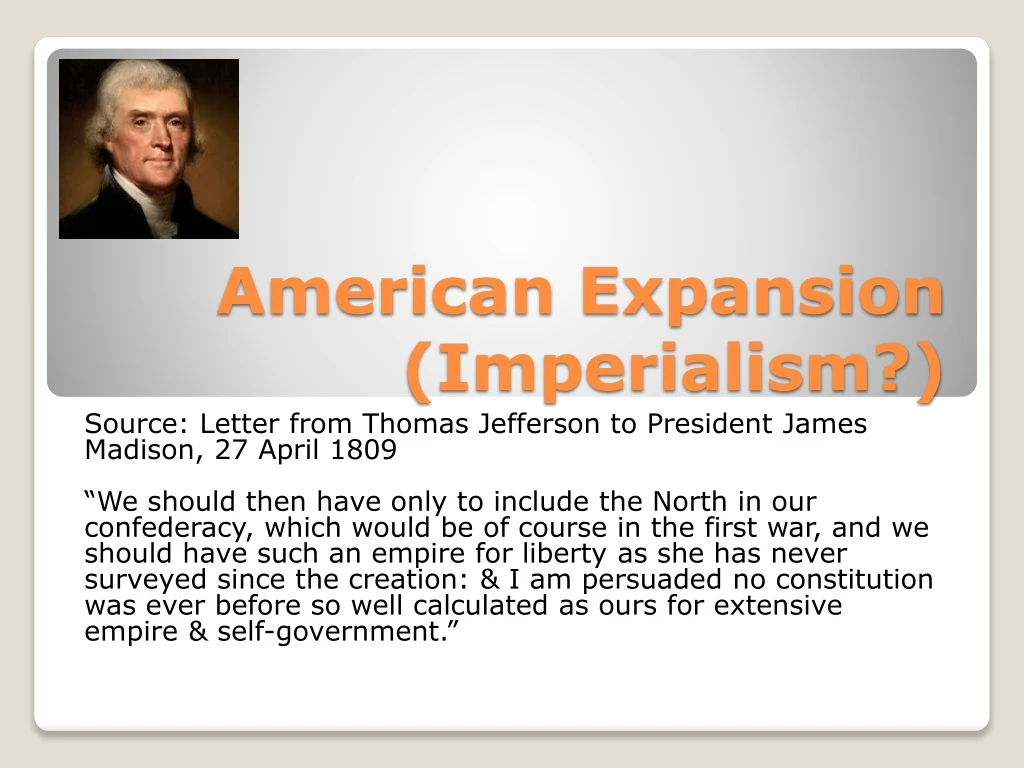 american expansion imperialism