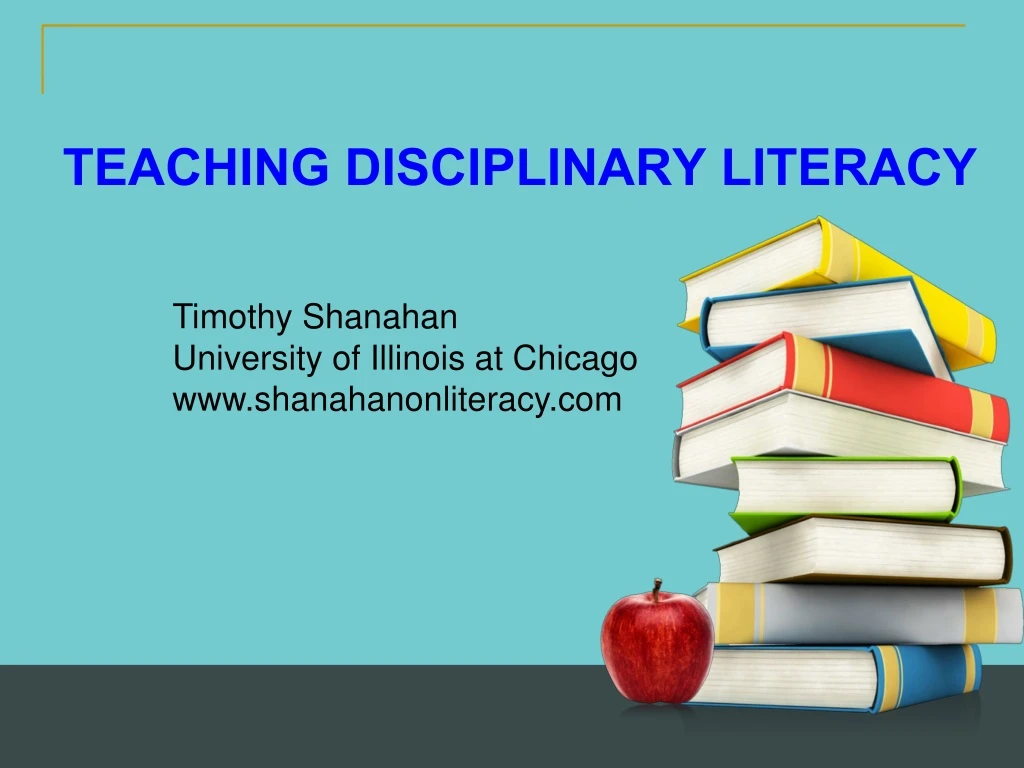 teaching disciplinary literacy