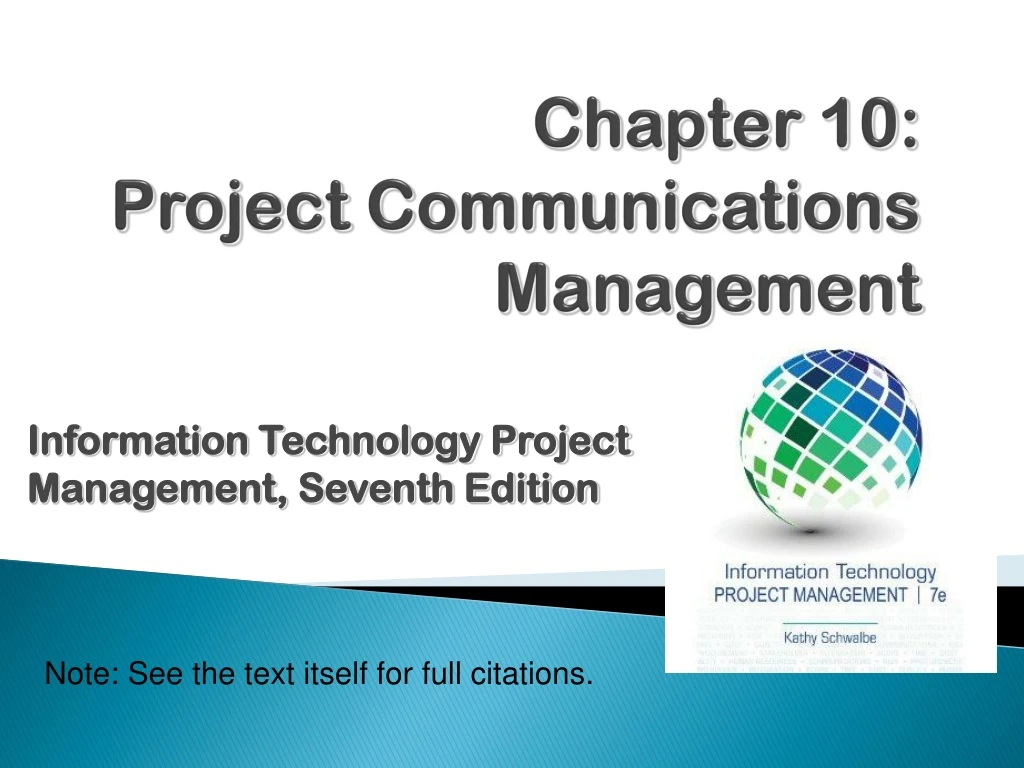 chapter 10 project communications management