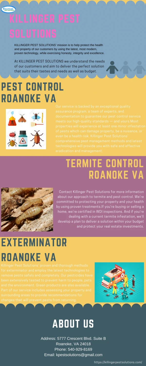killinger pest solutions