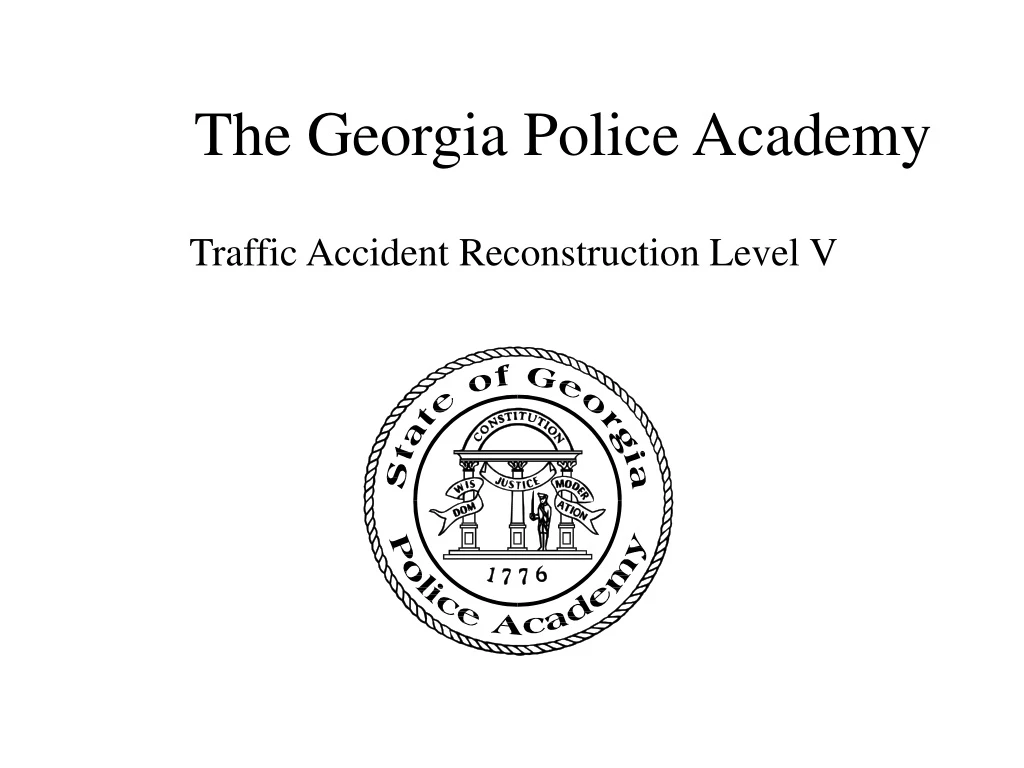 the georgia police academy