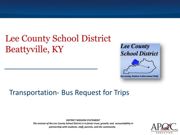Lee County School District Beattyville, KY