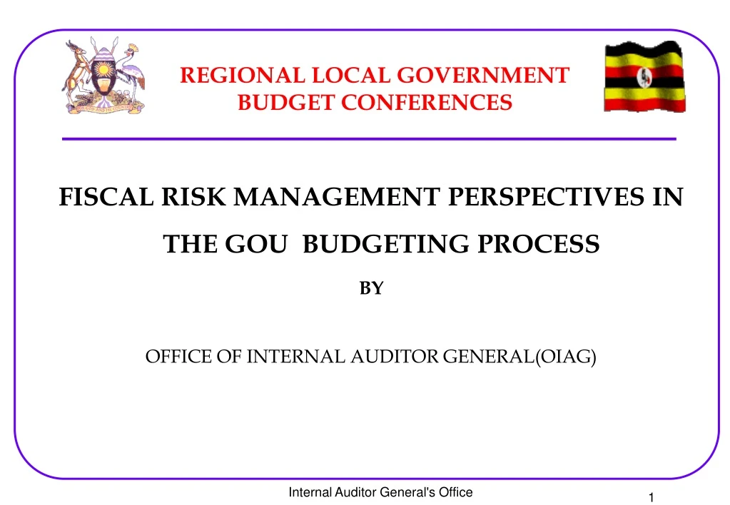 regional local government budget conferences