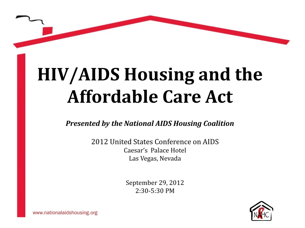hiv aids housing and the affordable care