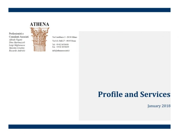 Profile and Services