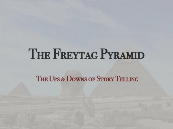 The Freytag Pyramid