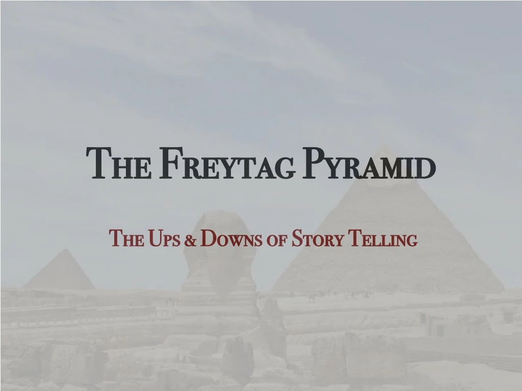 the freytag pyramid