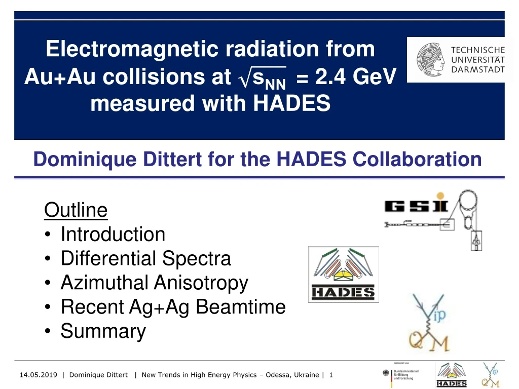 electromagnetic radiation from au au collisions at 2 4 gev measured with hades