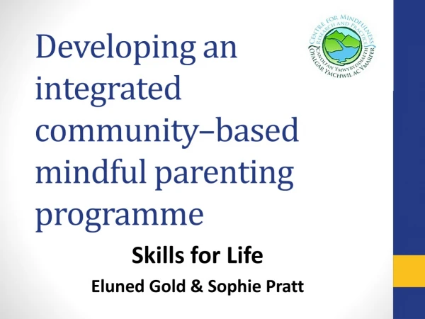 Developing an integrated community–based mindful parenting programme