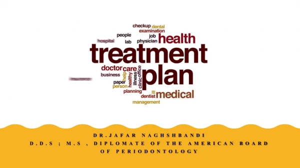 Dr.Jafar Naghshbandi D.D.S ; M.S , Diplomate Of The American Board Of Periodontology