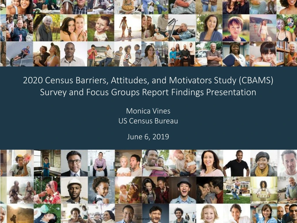 2020 census barriers attitudes and motivators