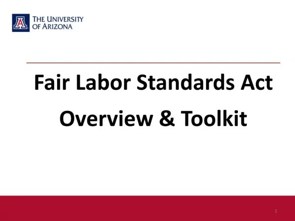 Fair Labor Standards Act