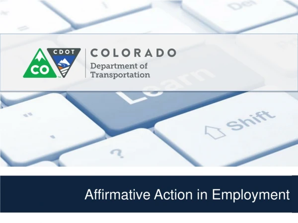 Affirmative Action in Employment