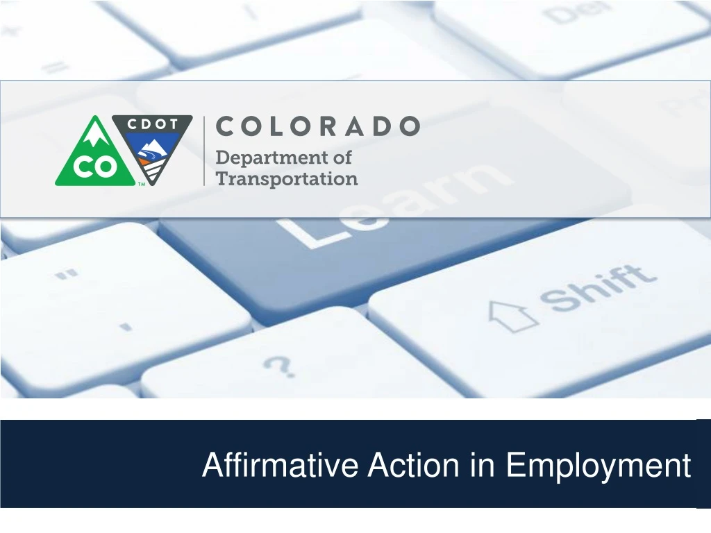 affirmative action in employment