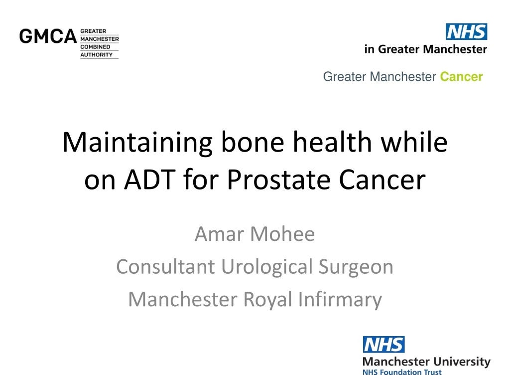 maintaining bone health while on adt for prostate cancer