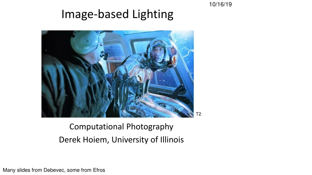 image based lighting