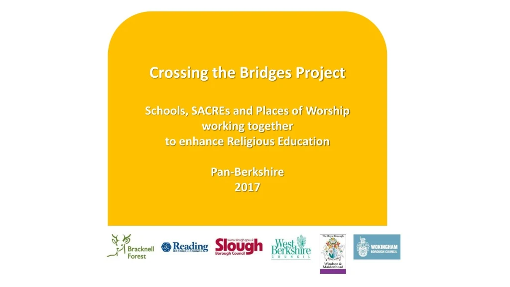 crossing the bridges project schools sacres