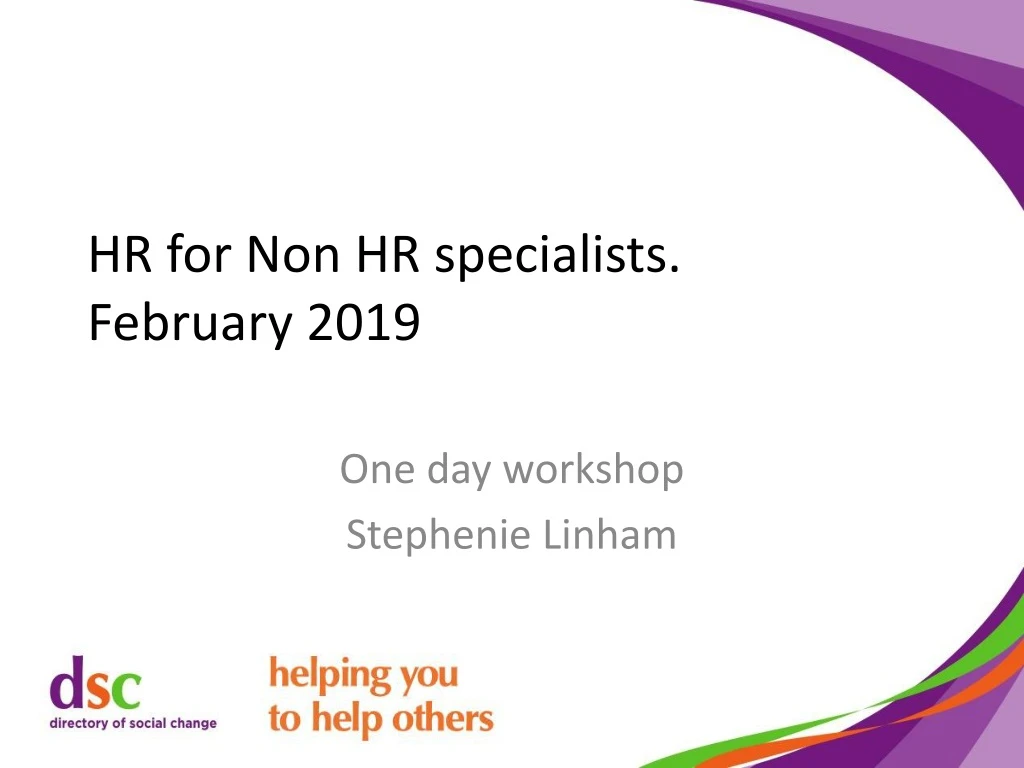 hr for non hr specialists february 2019