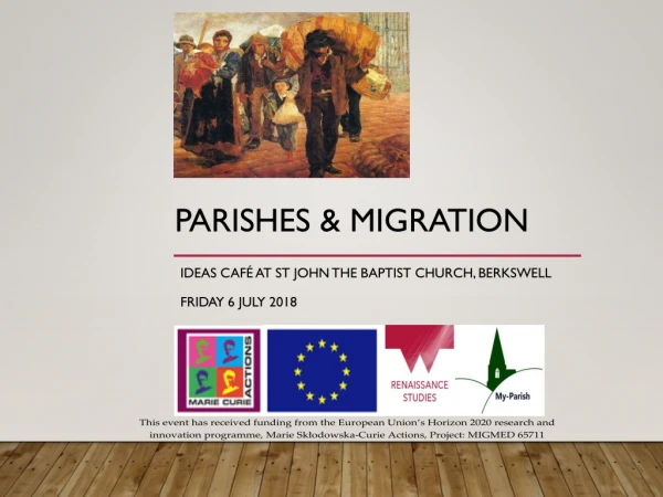 Parishes &amp; migration