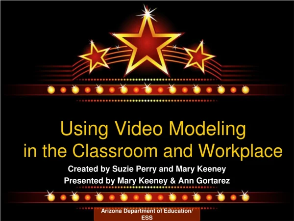 Using Video Modeling in the Classroom and Workplace