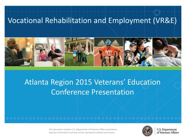 Vocational Rehabilitation and Employment (VR&amp;E)