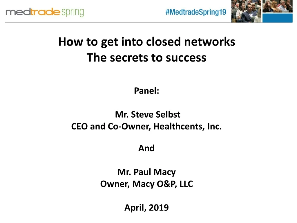 how to get into closed networks the secrets
