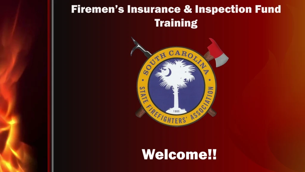 firemen s insurance inspection fund training
