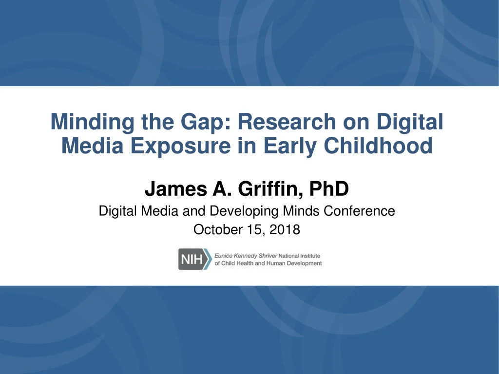 minding the gap research on digital media exposure in early childhood