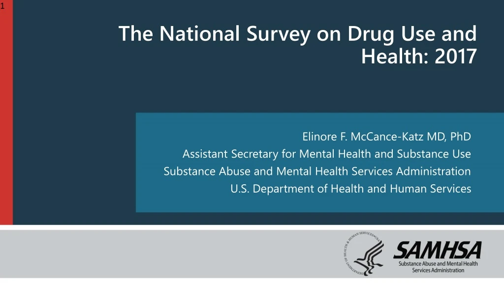 the national survey on drug use and health 2017