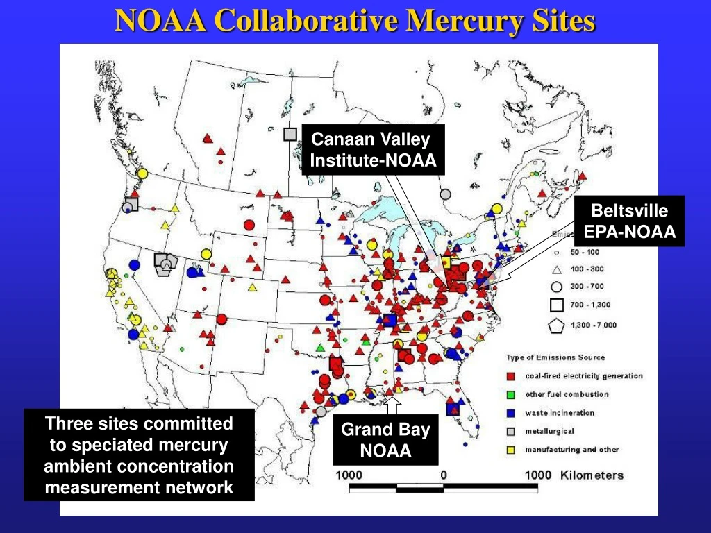 noaa collaborative mercury sites