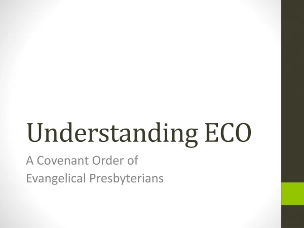 Understanding ECO