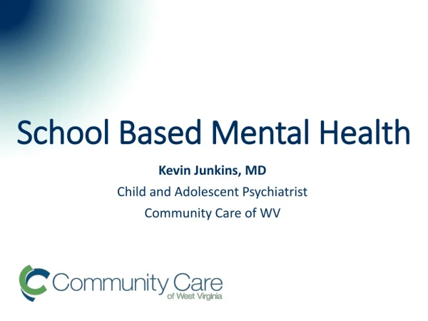 School Based Mental Health