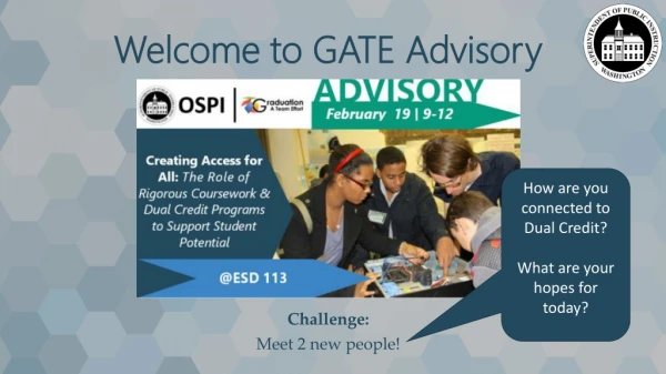 Welcome to GATE Advisory