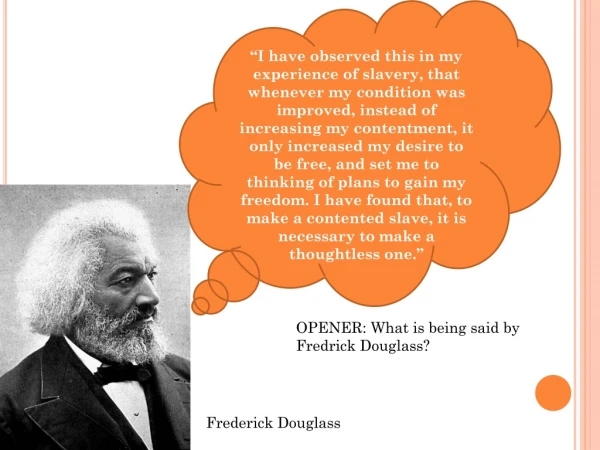 Frederick Douglass