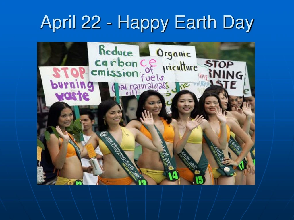 april 22 happy earth day