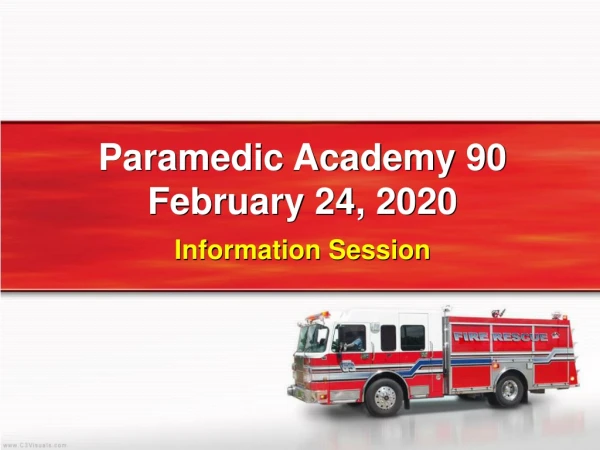 Paramedic Academy 90 February 24, 2020