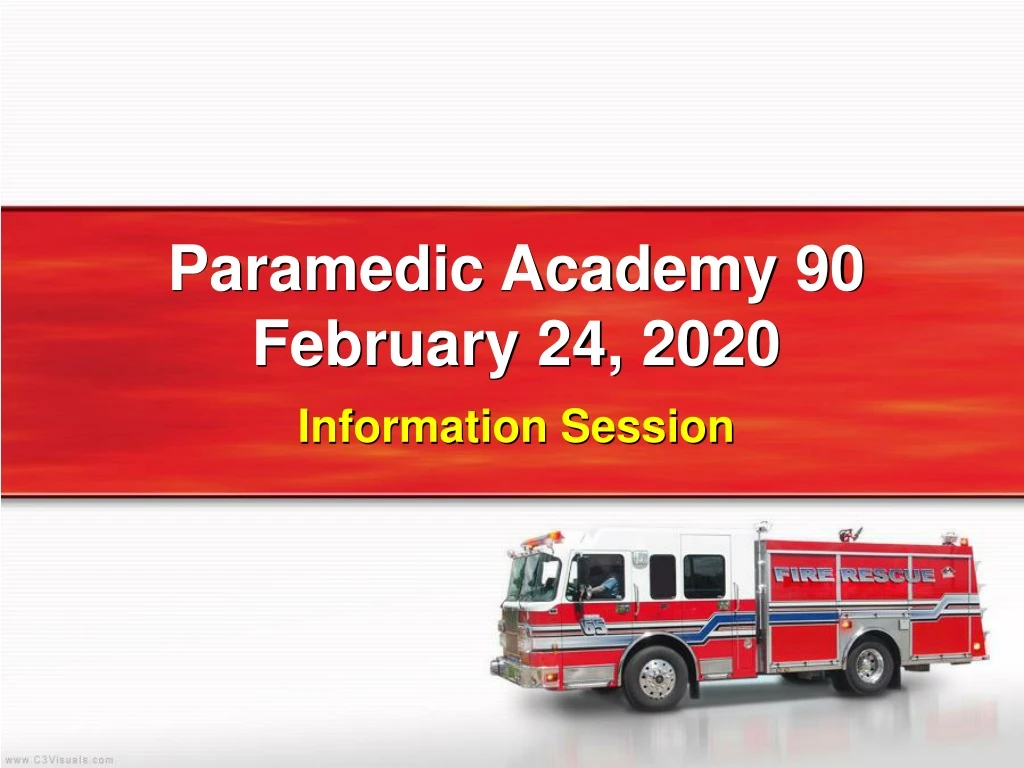 paramedic academy 90 february 24 2020