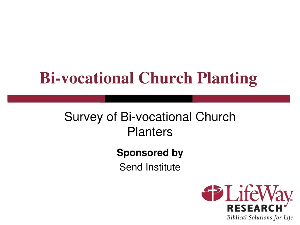 bi vocational church planting