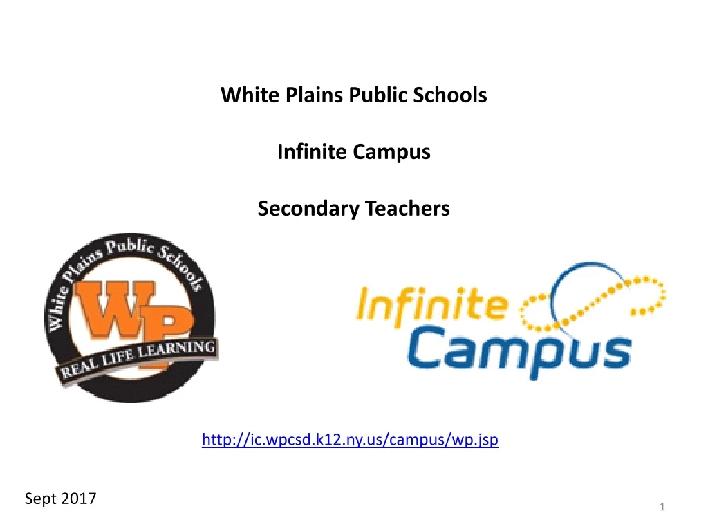 white plains public schools infinite campus