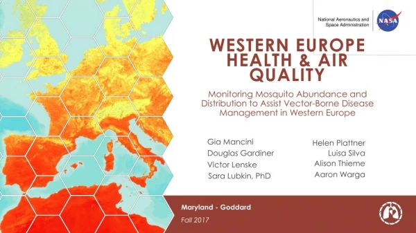 WESTERN EUROPE HEALTH &amp; AIR QUALITY