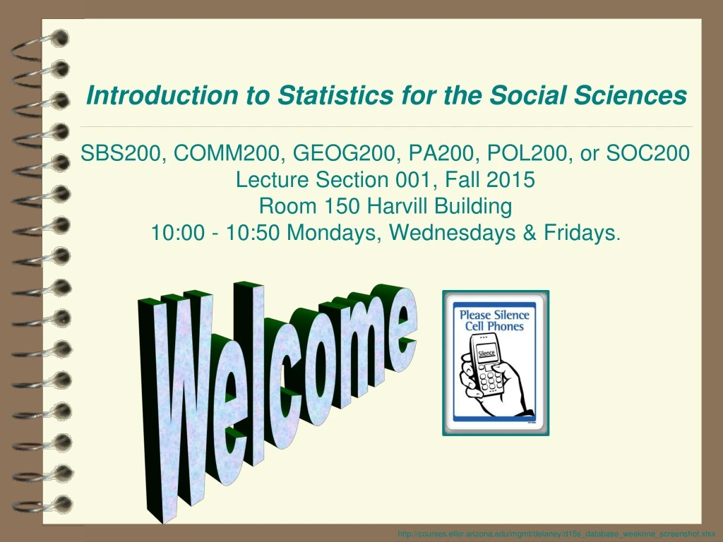 introduction to statistics for the social