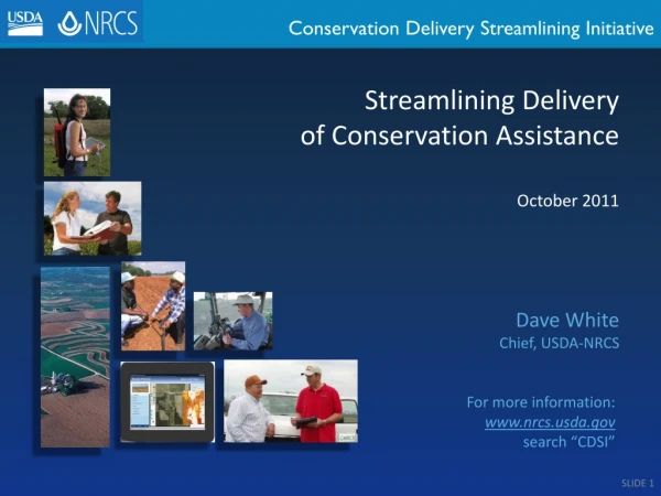 Conservation Delivery Streamlining Initiative